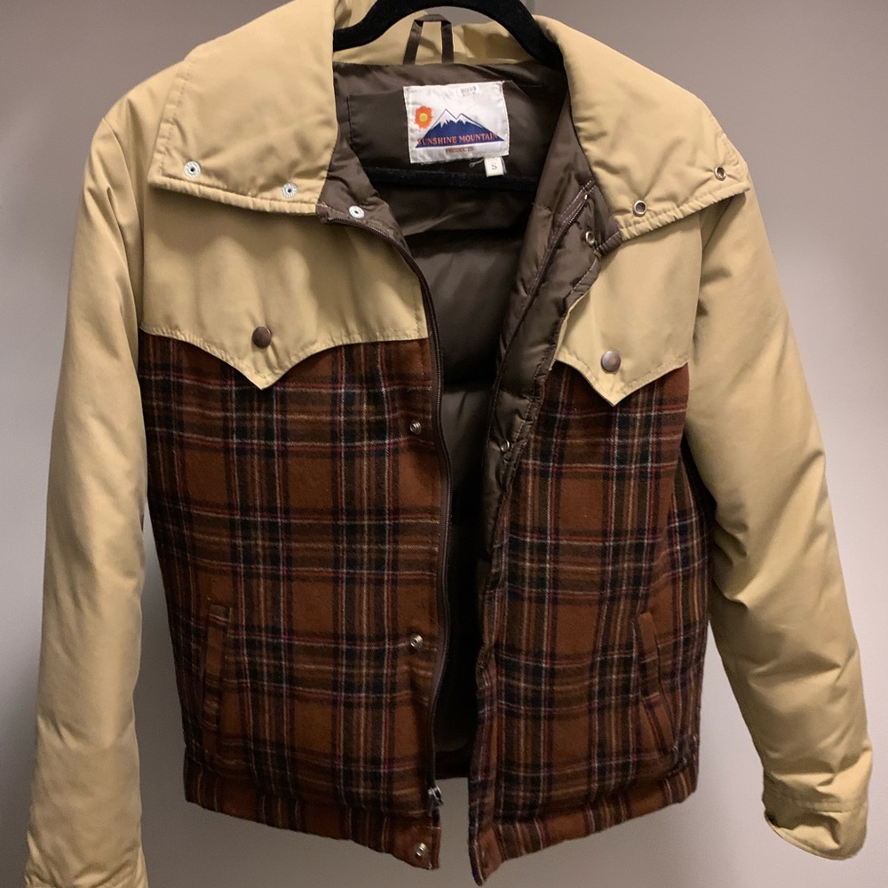 1970s Vintage Down Puffer Jacket